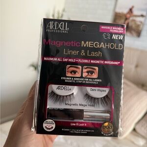Ardell Magnetic Mega Hold Liner & Lash  bundle of 4